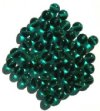 25 8mm Transparent Emerald